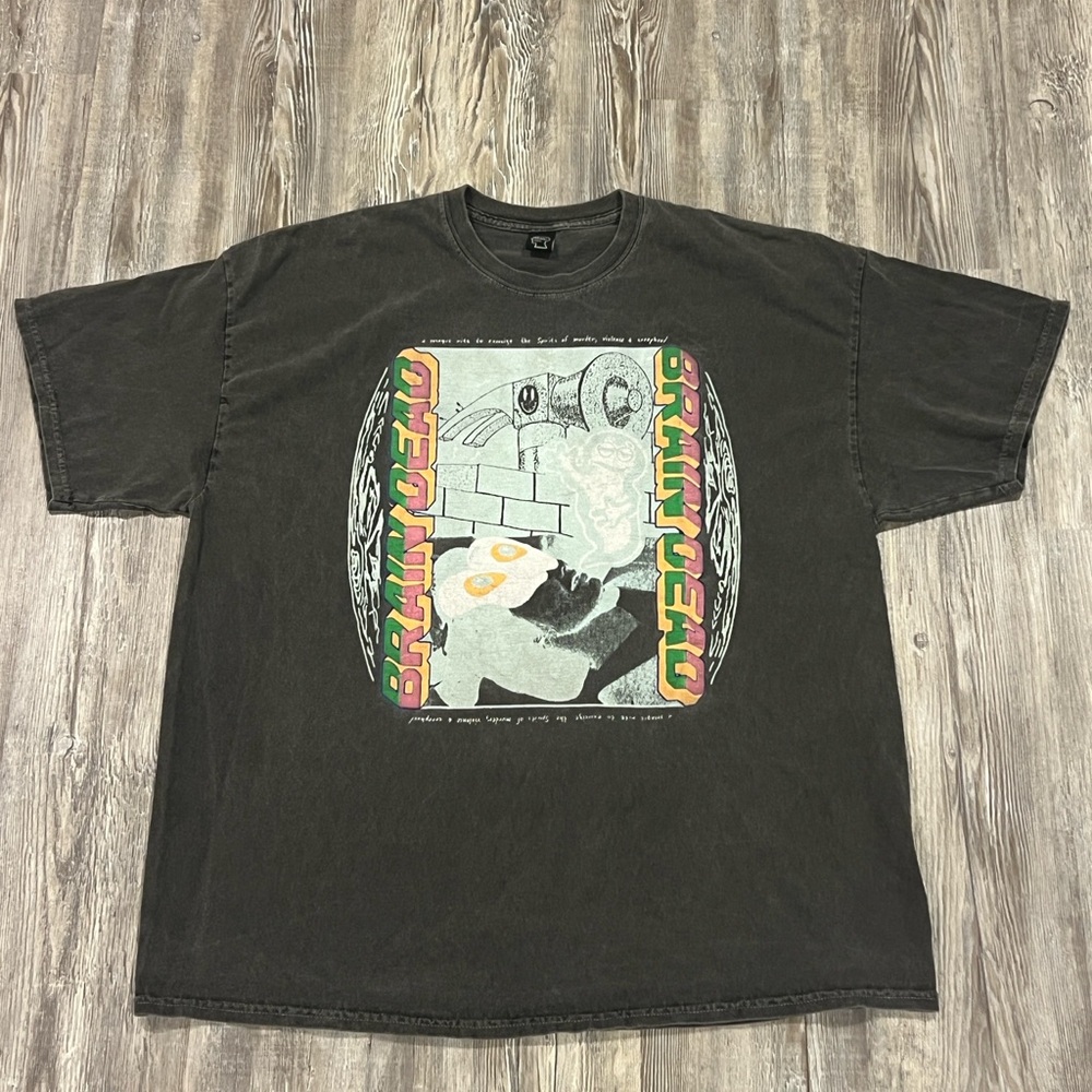 Brain Dead Magic Rite Tee Washed Black